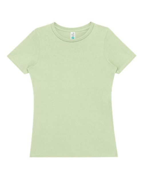 Lane Seven Women's Relaxed Tee - Matcha Front