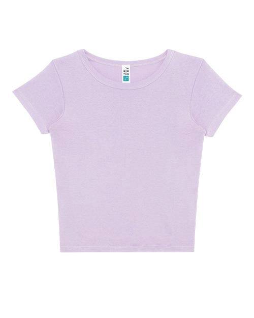Lane Seven Women's Baby Tee - Lilac Front
