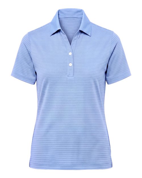 Paragon Women's Shadow Polo - Light Blue Front