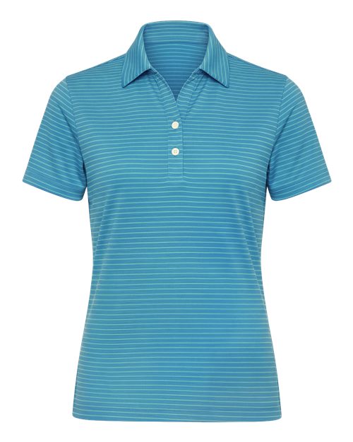 Paragon Women's Shadow Polo - Reef Blue Front