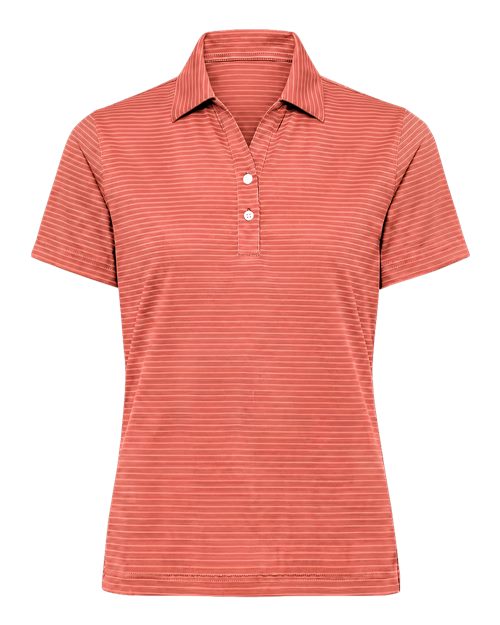 Paragon Women's Shadow Polo - Salmon Front