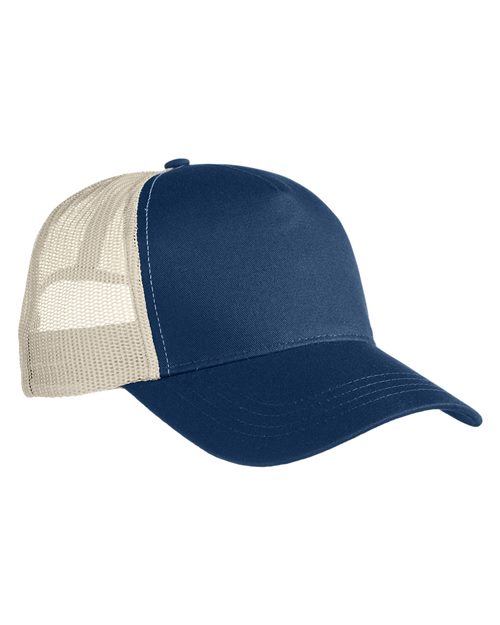 Eco Trucker Cap - Pacific/ Oyster Front