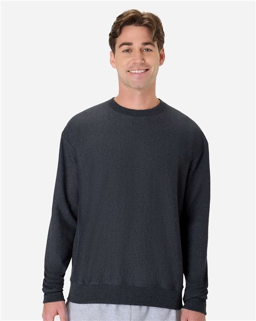 Unisex Beefy® Sweats Premium Heavyweight Crewneck Sweatshirt - Oxford Grey Front