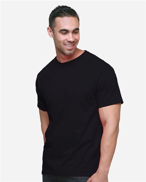 Men's Union-Made Fine Jersey T-Shirt - Yellow Front