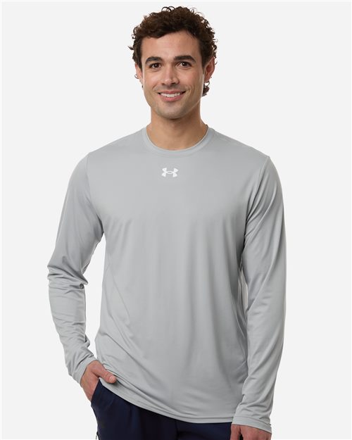 Men's Team Vanish Long Sleeve T-Shirt - Midnight Navy/ White Front