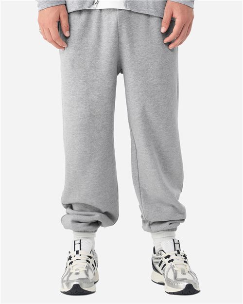 Unisex Sponge Fleece Sweatpants - Dark Grey Heather Front