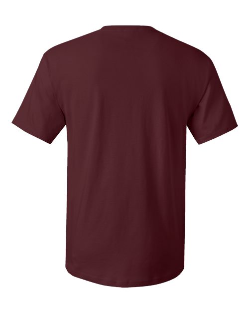 Unisex Essential-T T-Shirt - Maroon Back