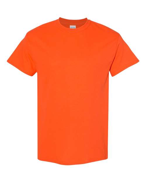 Gildan Unisex Heavy Cotton™ T-Shirt - Orange Front
