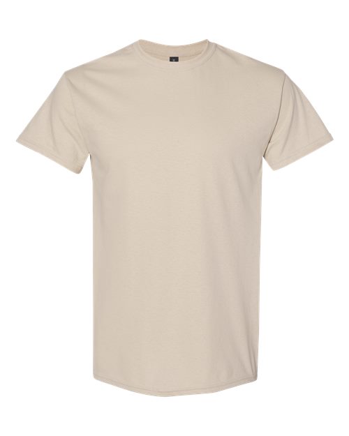 Gildan Unisex Heavy Cotton™ T-Shirt - Sand Front