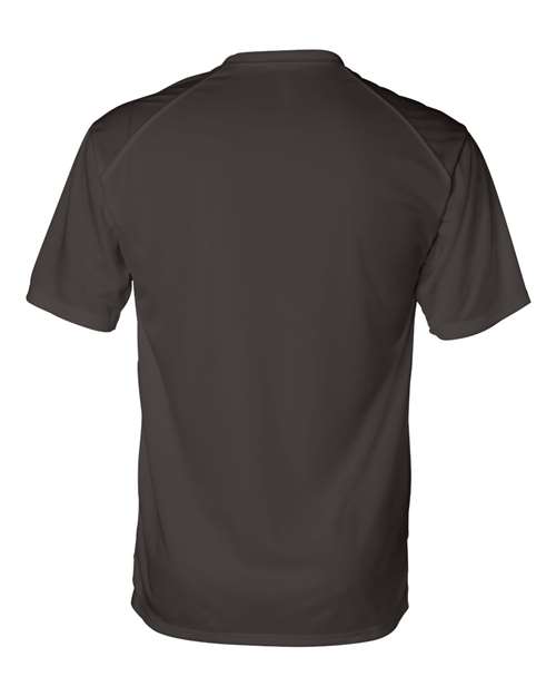 Men's B-Core Sport Shoulders T-Shirt - Brown Back