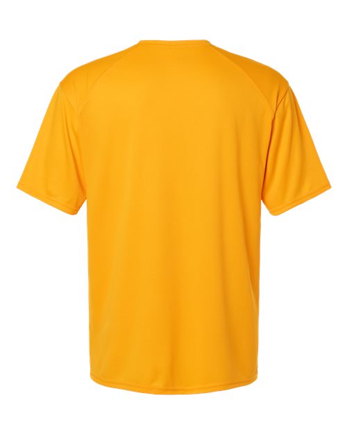 Men's B-Core Sport Shoulders T-Shirt - Gold Back