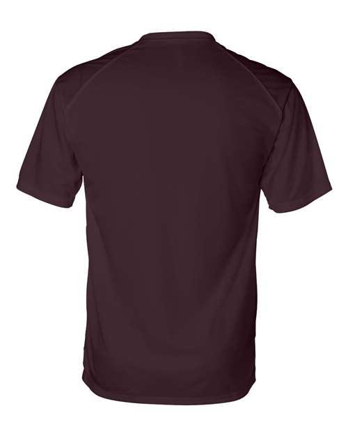 Men's B-Core Sport Shoulders T-Shirt - Maroon Back