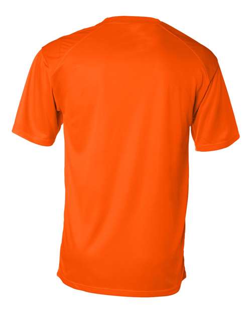 Men's B-Core Sport Shoulders T-Shirt - Safety Orange Back
