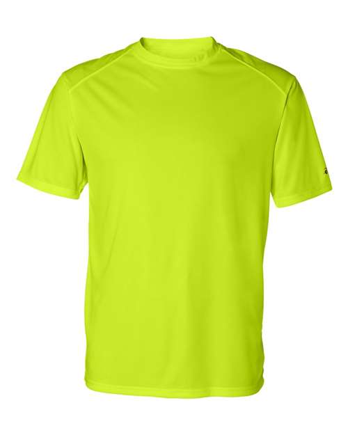 Men's B-Core Sport Shoulders T-Shirt - Safety Yellow Front