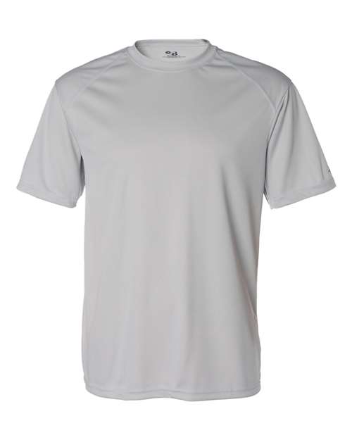 Men's B-Core Sport Shoulders T-Shirt - Silver Front