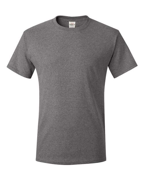 Unisex Authentic T-Shirt - Charcoal Heather Front