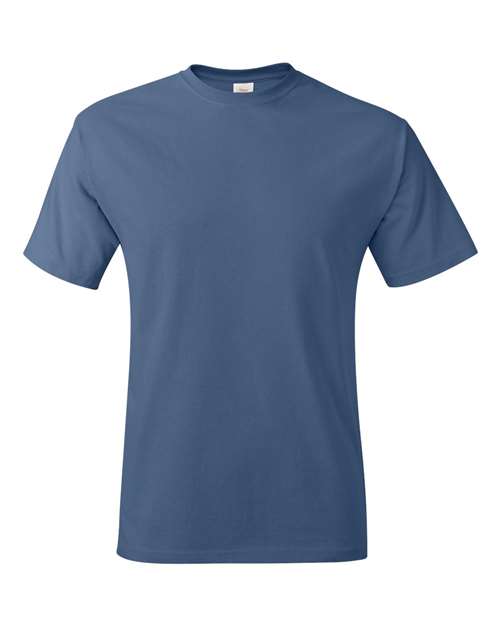 Unisex Authentic T-Shirt - Denim Blue Front