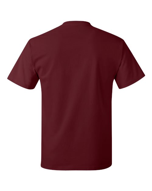 Unisex Authentic T-Shirt - Maroon Back