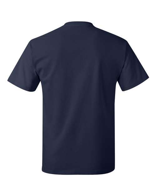 Unisex Authentic T-Shirt - Navy Back