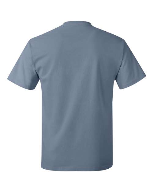 Unisex Authentic T-Shirt - Stonewashed Blue Back