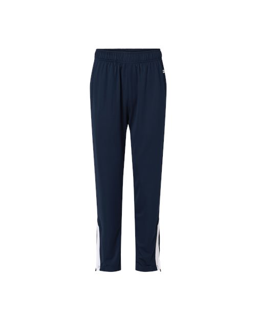 Men's On The Rise Outercore Warm-Up Pants - Purple/ White Front