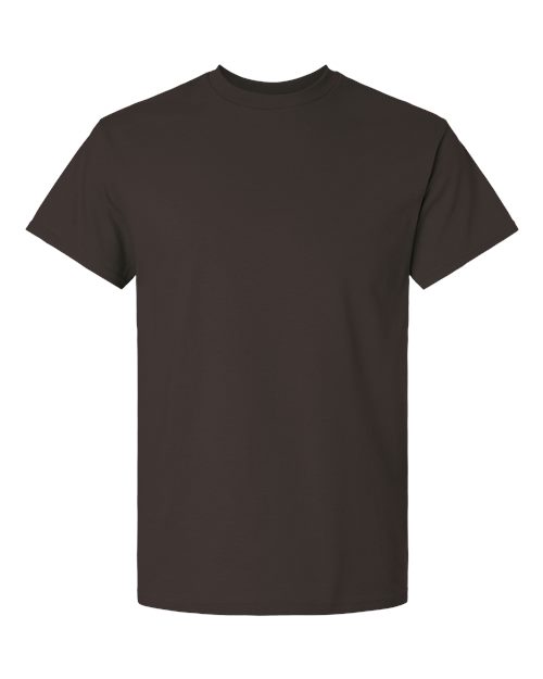 Gildan Unisex Ultra Cotton® T-Shirt - Dark Chocolate Front