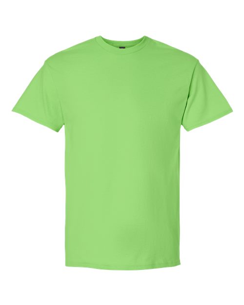 Gildan Unisex Ultra Cotton® T-Shirt - Lime Front