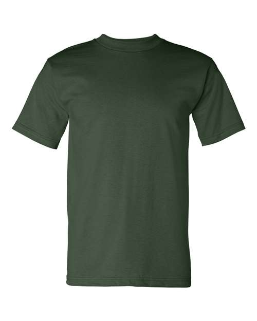 Unisex USA-Made Heavyweight T-Shirt - Forest Green Front