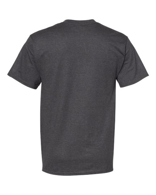Unisex Beefy-T® T-Shirt - Charcoal Heather Back