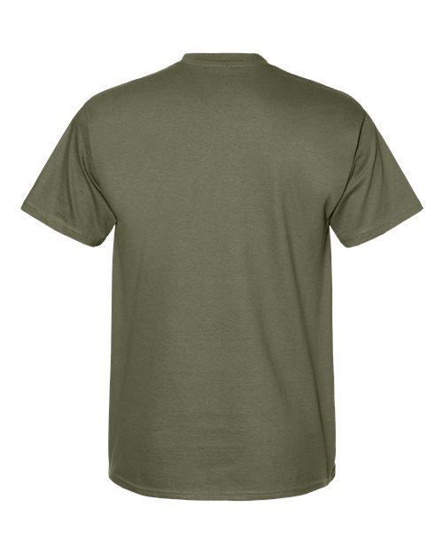 Unisex Beefy-T® T-Shirt - Fatigue Green Back