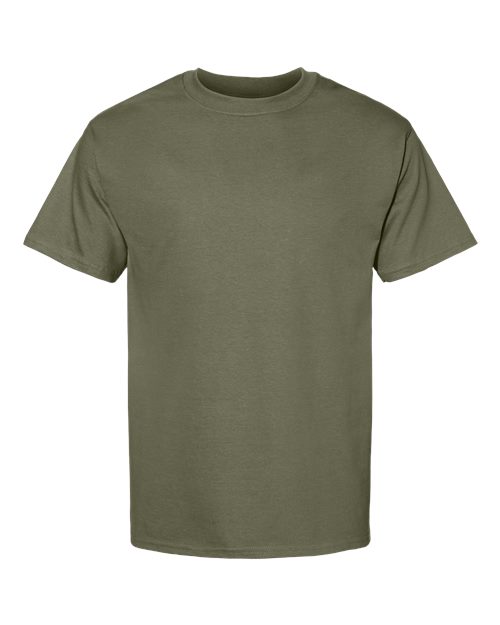Unisex Beefy-T® T-Shirt - Fatigue Green Front