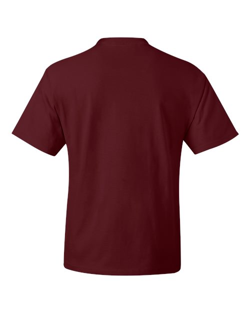 Unisex Beefy-T® T-Shirt - Maroon Back