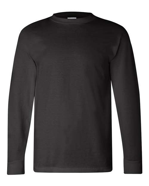 Unisex USA-Made Long Sleeve T-Shirt - Black Front