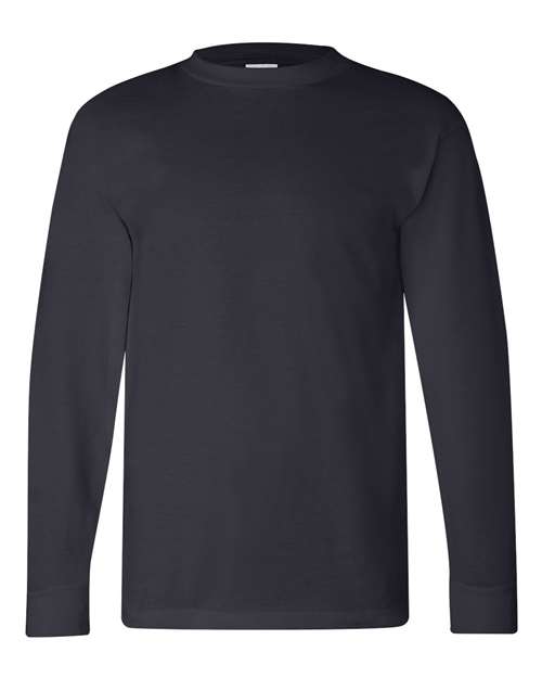 Unisex USA-Made Long Sleeve T-Shirt - Navy Front