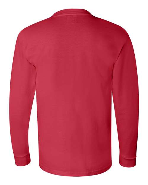 Unisex USA-Made Long Sleeve T-Shirt - Red Back
