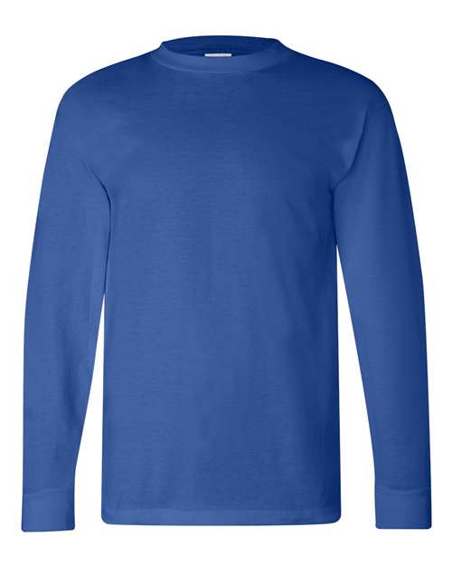 Unisex USA-Made Long Sleeve T-Shirt - Royal Blue Front