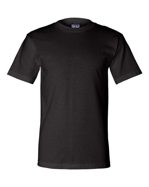 Bayside Unisex Union-Made T-Shirt - Black Front