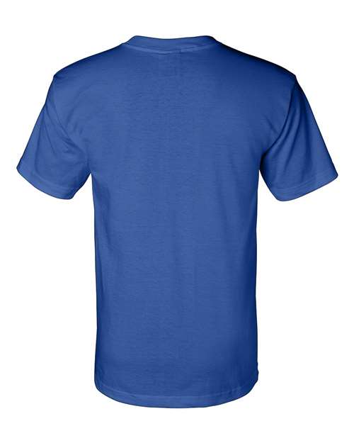Unisex Union-Made T-Shirt - Royal Blue Back