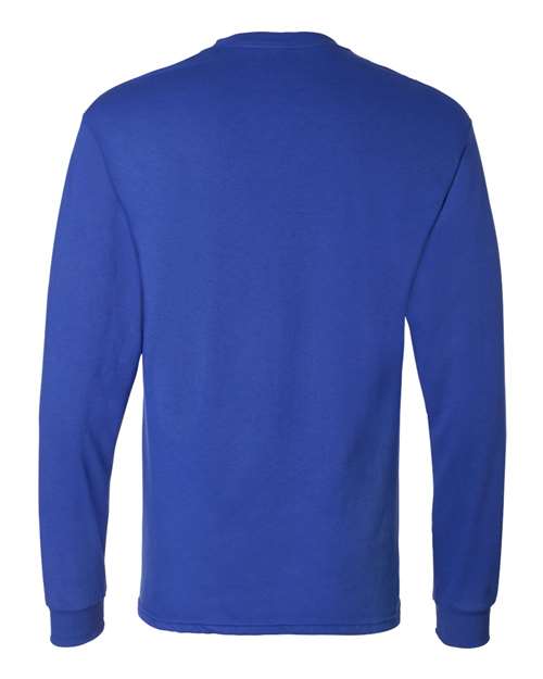 Essential-T Long Sleeve T-Shirt - Deep Royal Back