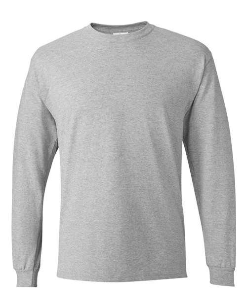 Essential-T Long Sleeve T-Shirt - Light Steel Front