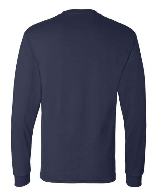 Essential-T Long Sleeve T-Shirt - Navy Back