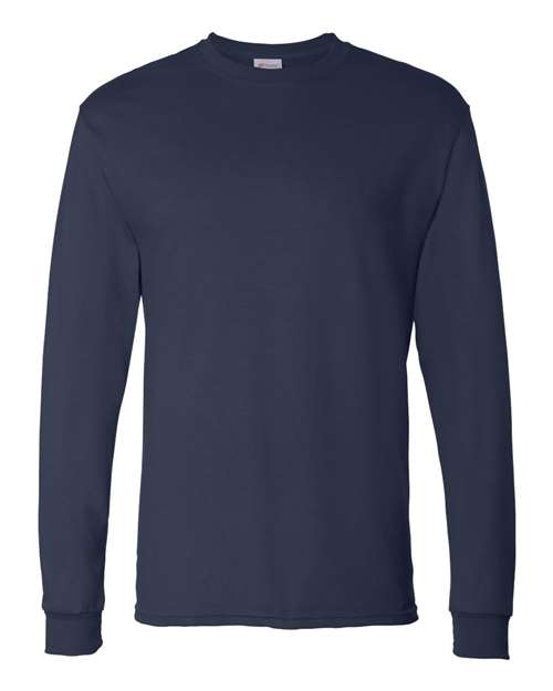 Essential-T Long Sleeve T-Shirt - Navy Front