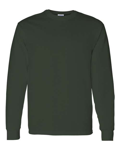 Gildan Unisex Heavy Cotton™ Long Sleeve T-Shirt - Forest Front