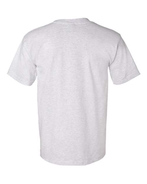 Unisex USA-Made Pocket T-Shirt - Ash Back