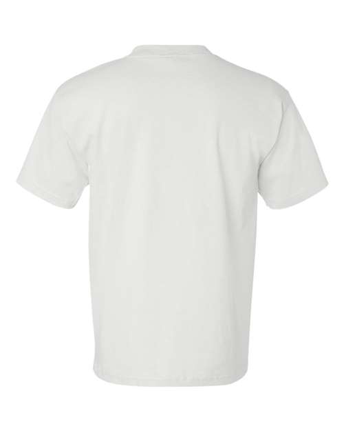Unisex USA-Made Pocket T-Shirt - White Back