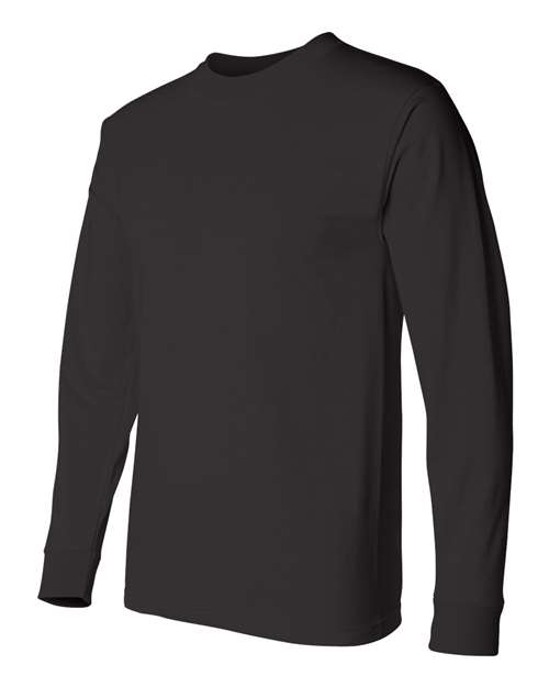 Bayside Unisex Union-Made Long Sleeve T-Shirt - Side