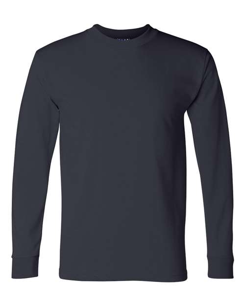 Unisex Union-Made Long Sleeve T-Shirt - Navy Front