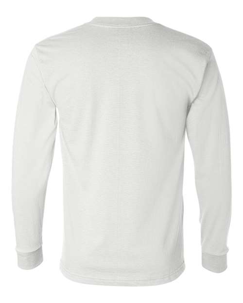 Unisex Union-Made Long Sleeve T-Shirt - White Back