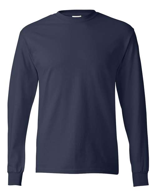 Authentic Long Sleeve T-Shirt - Navy Front