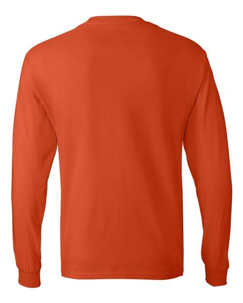 Authentic Long Sleeve T-Shirt - Orange Back